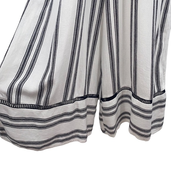 Dolce Vita Striped Linen Blend Jumpsuit, Size Extra Small - Picture 9 of 16